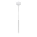 Z-Lite Forest 1 Light Mini Pendant, Matte White 917MP12-WH-LED